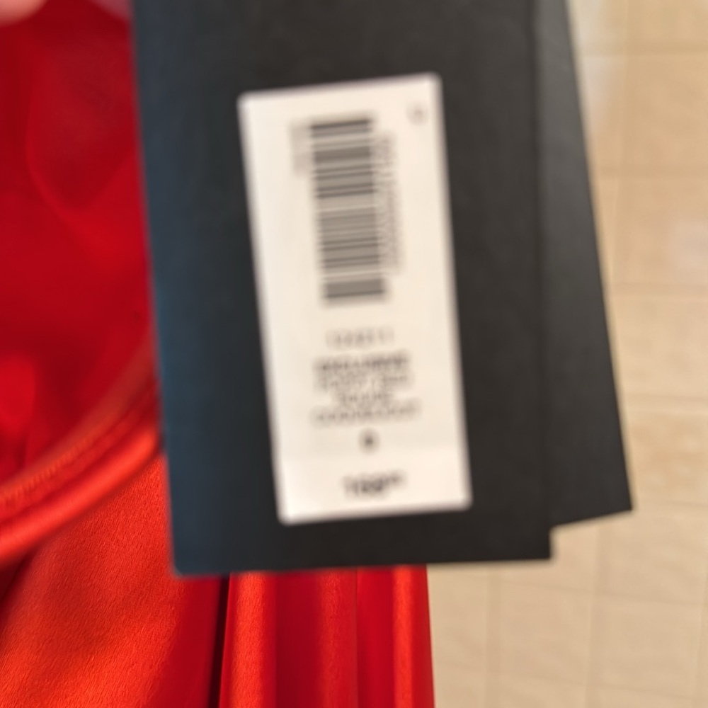 Aritzia Ruched Maxi Gown Poppy Red. - Picture 11 of 13